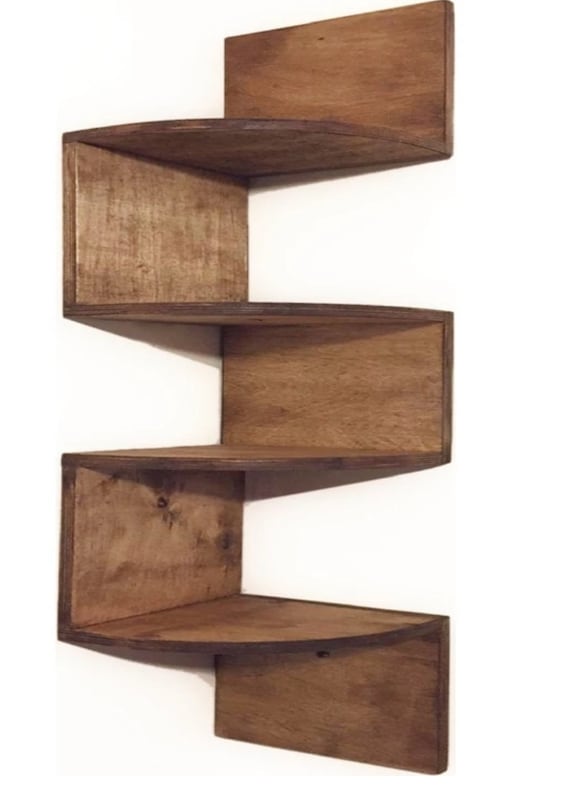 Decorative corner shelf online unit