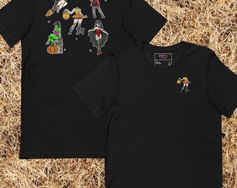 Halloween Babes, Pin-Up Flash Unisex t-shirt