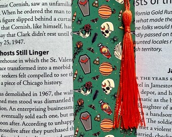 Gothic Halloween Party Bookmark