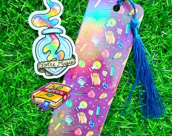 Stuff of the Month! July 2026, Own Your Magic Theme bookmark and stickers