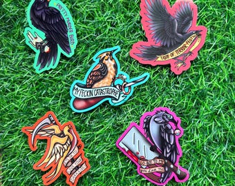 Seasons of Carnage Trilogy, Ruinious Love Trilogy, Brynne Weaver Inspired Vinyl Sticker Collection