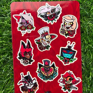 Hell Hotel Sticker Sheet