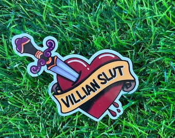Villian lover , Smut Vinyl Sticker