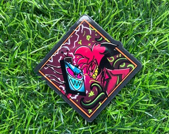 Alastor and Vox, Hazbin Hotel, Vinyl Sticker