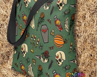 Gothic Halloween Party Tote bag