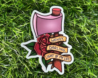 Wendy, Horror Shining Fan Vinyl Sticker