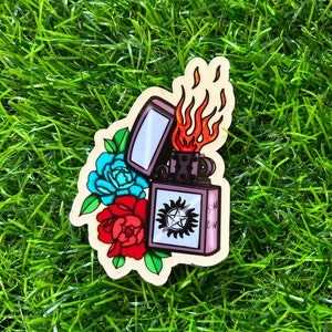 Supernatural, Tattoo Style Vinyl Sticker