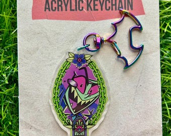 NeonAlastor , Hazbin Hotel Acrylic Keychain