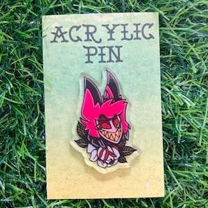 Alastor,  Hell Hotel, Acrylic Pin