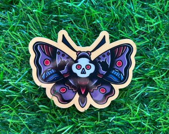 Moth tattoo, Mothman Sticker