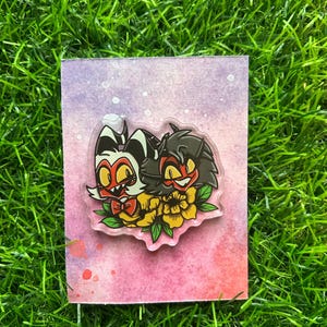 Moxxie and Millie, Hell of a Boss, Acrylic Pin