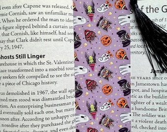 Vintage Halloween Party Bookmark