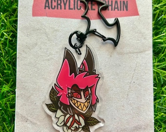 Alastor, Hazbin Hotel Acrylic Keychain