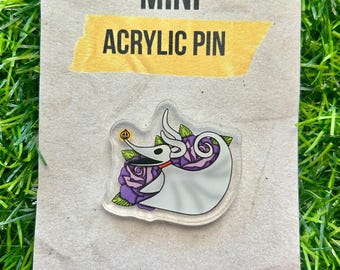 Mini Zero, Nightmare Christmas Acrylic Pin