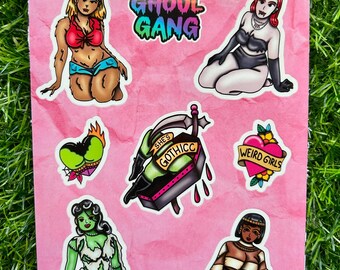 Ghoul Gang Sticker Sheet