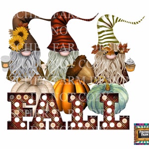 Fall Gnomes, Pumpkins, Coffee, Sunflowers, Autumn, Leaves, Acorns, Scarecrow, Campfires, Apple, Halloween, cozy digital download png jpeg