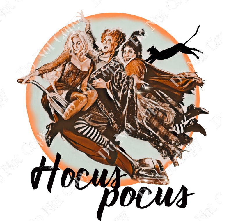 Hocus Pocus Sublimation Design - Design Talk
