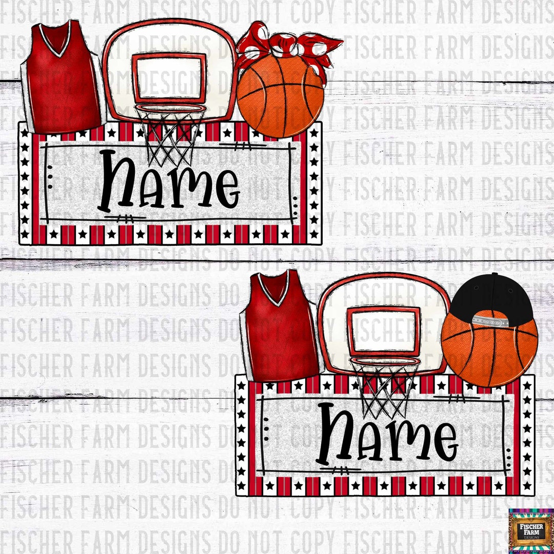 Boy, Girl, Basketball Bundle Trio Name Plates, Girl, Boy, Basketball ...