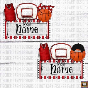 Garçon, fille, trio de plaques de basket-ball, fille, garçon, basket-ball, personnaliser le nom, équipe, cerceau, personnalisé, ajouter un nom, fichiers PNG
