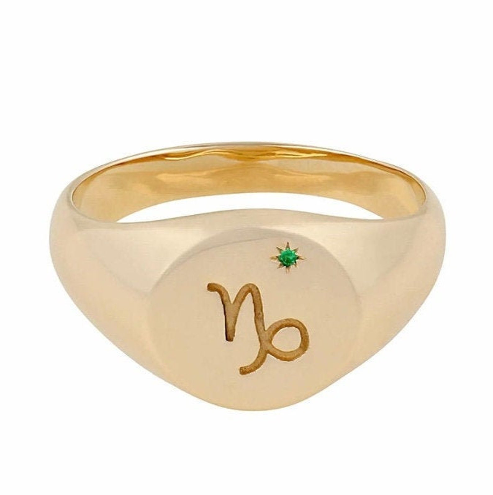 Zodiac Sign Ringsastrology Ringshoroscope Ringssolid Etsy UK
