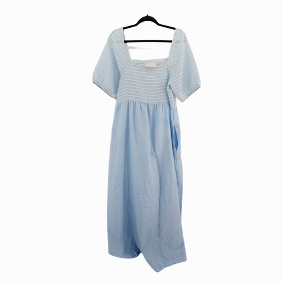 Vintage Givenchy Intimates Dress Size Medium Blue