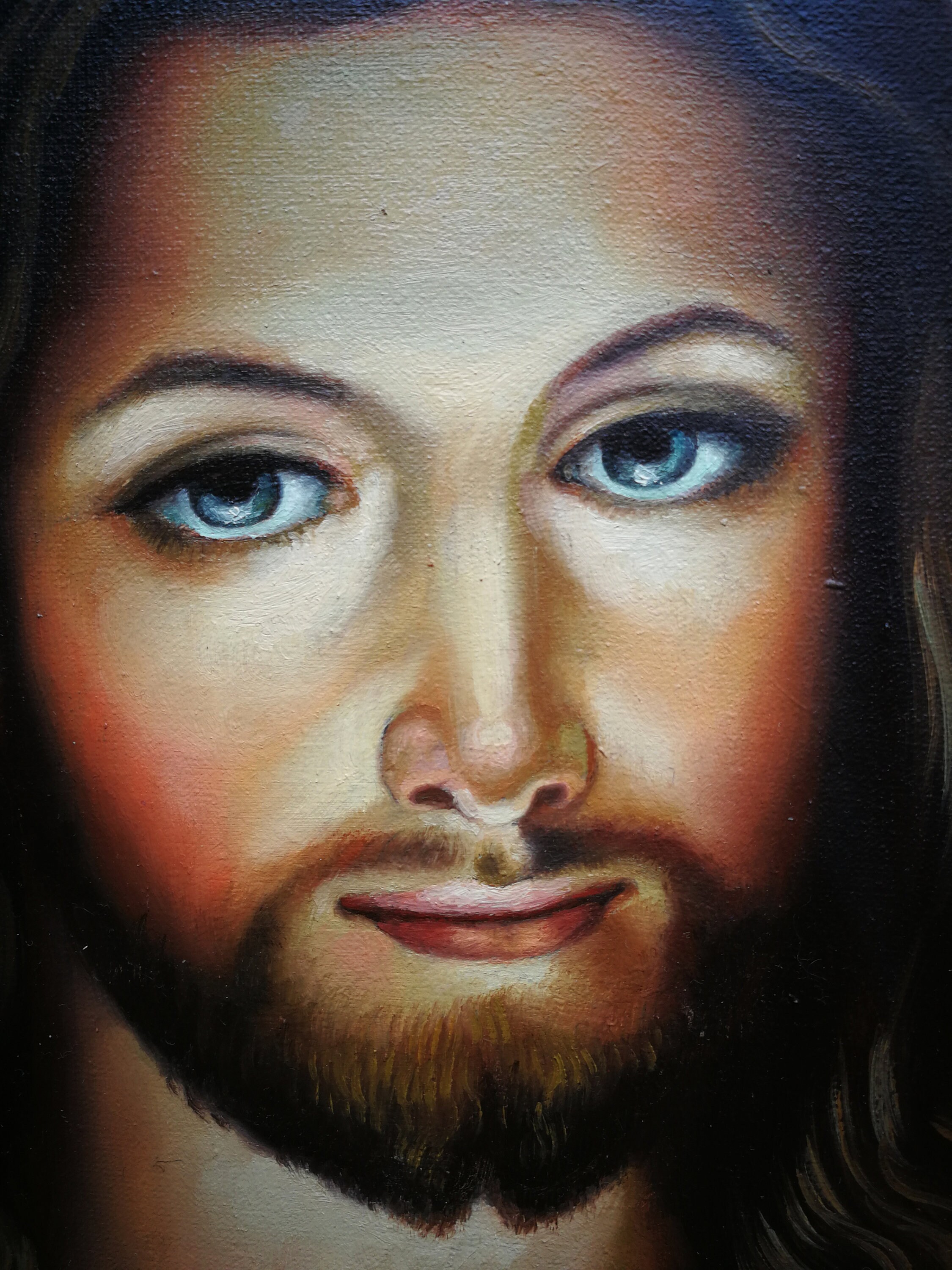 Divine Mercy Jesus Christ Religious Painting Christian Etsy