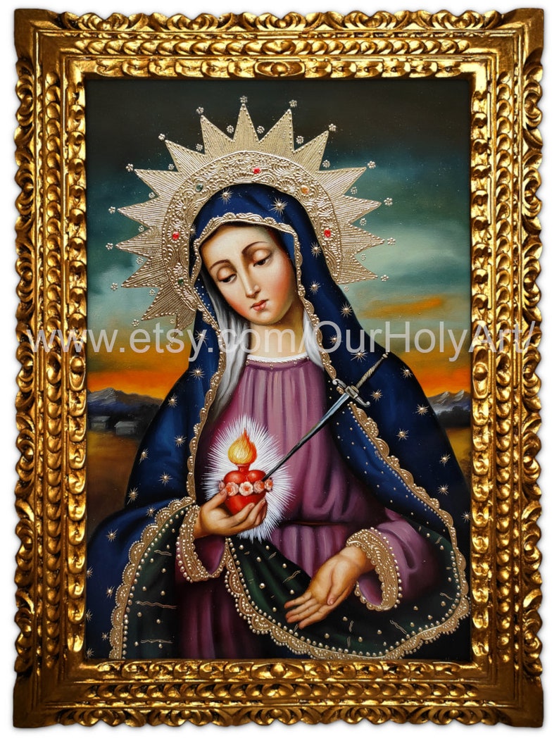 Our Lady of Sorrows - the Dolorosa - Virgin of Sorrows - Seven Sorrows ...