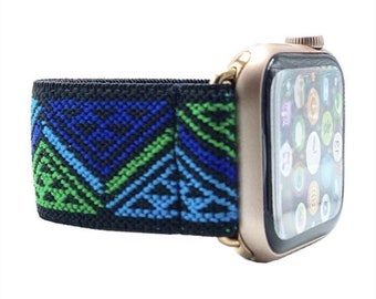 Elastic Apple Watch band 38mm 40mm 41mm 42mm 44mm 45mm 49mm for Apple Watch All Models 1 - 10, SE, Ultra Watch Bands