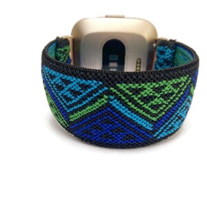 Elastic watch band for Fitbit Versa 4/3/2/1 fitbit sense and Lite bands Elastic Stretch Fitbit Versa Watch Band image 5