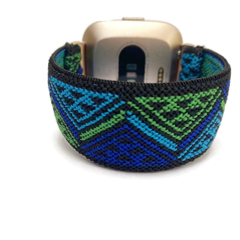 Elastic watch band for Fitbit Versa 4/3/2/1 fitbit sense and Lite bands Elastic Stretch Fitbit Versa Watch Band image 5