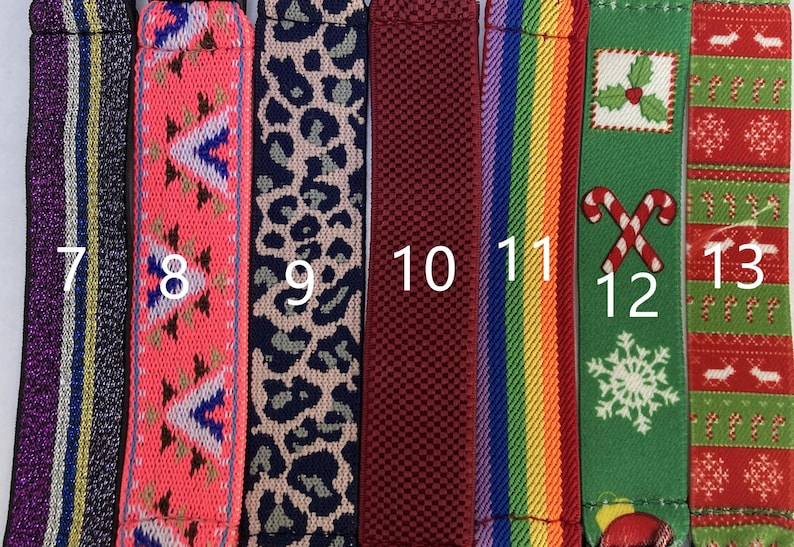 Elastic watch band for Timex 31mm Weekender 16mm lug width Watch Band many cool colors handmade extra large size image 2