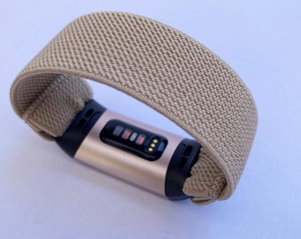 Fitbit Charge 6 / 5 / 4 / 3 / 2 Bänder Charge 6 Handgefertigte Angepasste Boho Hippie-Stil Neues Muster