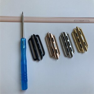 10 pairs of Apple Watch Adapters Connectors - 38mm 40mm 42mm 44mm - for All series and one screwdriver