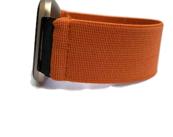Fitbit Versa 1 / 2 and Fitbit Lite bands Elastic Stretch Fitbit Versa Watch Bands New orange