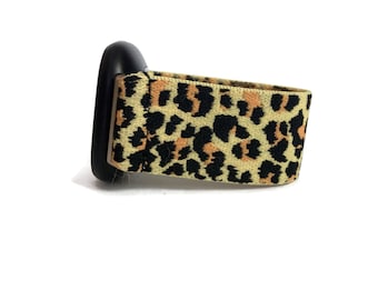 Fitbit Versa 4/3/2/1 Fitbit Sense watch band Elastic band  Fitbit Versa 4 Fitbit sense 2 band leopard print