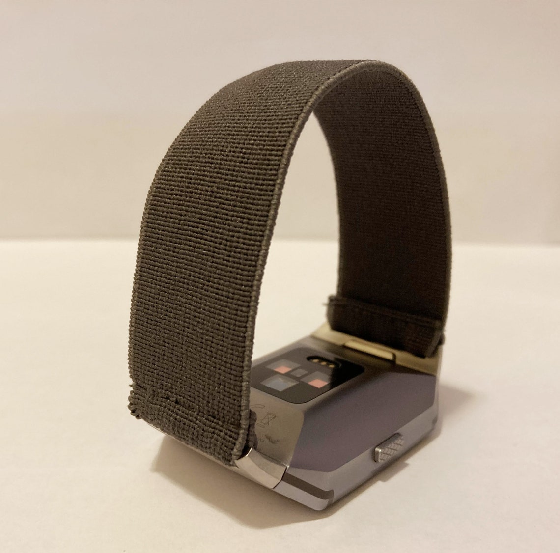 Elastic watch band for Fitbit Ionic Watch band gray iwatch | Etsy