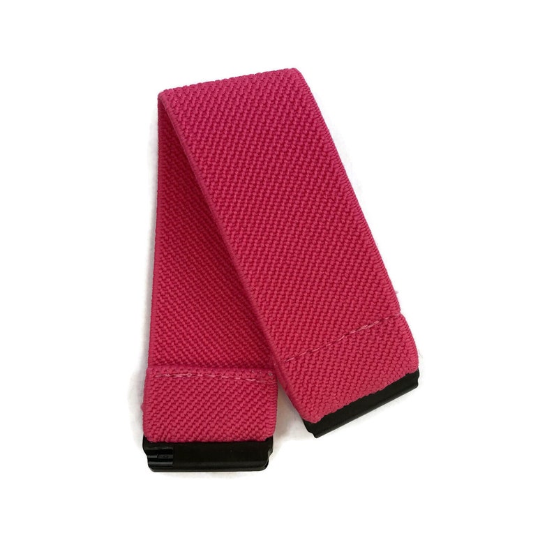 Fitbit Versa 4/3/2 /1 and Fitbit Lite bands Elastic Fitbit sense Stretch Fitbit Versa Watch Bands Rose Red image 3