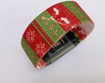 Elastic Fitbit charge 6 / 5 / 4 /3 / 2 watch bands charge 6 Handmade Customized Boho hippie New style Christmas bands
