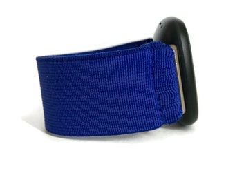Fitbit Versa 4/3/2/1 Fitbit Sense horlogeband Elastische band Fitbit Versa 4 Fitbit sense 2 band blauw