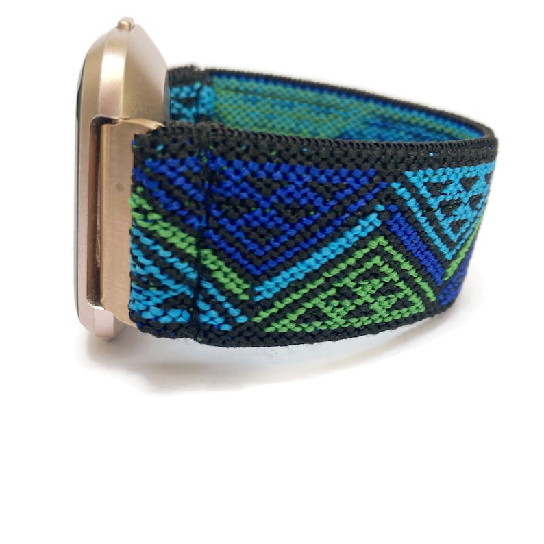 Elastic watch band for Fitbit Versa 4/3/2/1 fitbit sense and Lite bands Elastic Stretch Fitbit Versa Watch Band image 1
