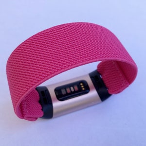 Fitbit charge 6 / 5 / 4 /3 / 2 bands charge 6  Handmade Customized Boho hippie style New Pattern Elastic watch band