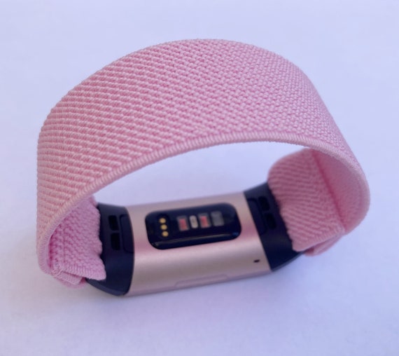 Elastic band for Fitbit charge 3 / 4 bands Handmade Customized
