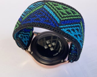 Samsung Elastic Galaxy watch 3 (41mm) watch 4 (40mm -44mm) watch 4 classic (42-46mm) Galaxy Watch Active 3 /2/1 (40 -44mm) Samsung Gear S2