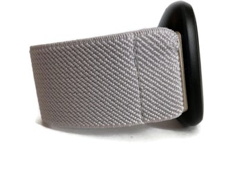 Cinturino per Fitbit Versa 4/3 / 2/1 Fitbit Sense Cinturino elastico per Fitbit Versa 4 e Fitbit Sense 2 grigio