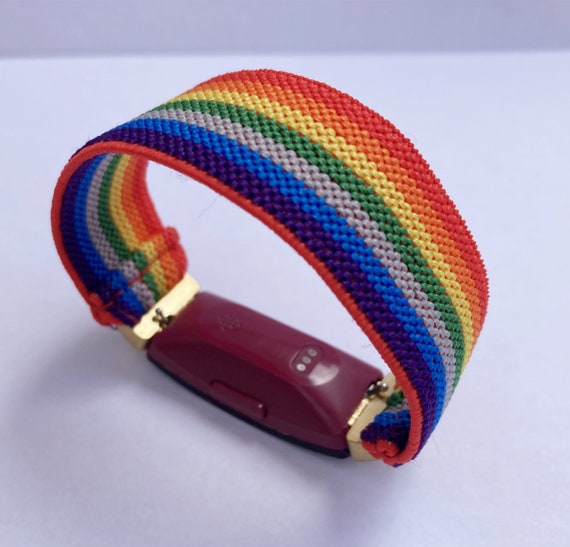 Elastic Watch Bands for Inspire 3 Fitbit Ace 2 / Fitbit Inspire 2 / Inspire  HR / Fit Ace 3 and Fitbit Inspire Boho Hippie Pattern Rainbow -  Finland