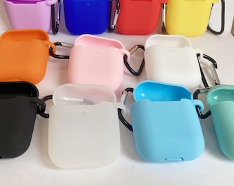 Case for AirPod's first generation and second Airpod's case for 1/ 2 red blue yellow pink many colors