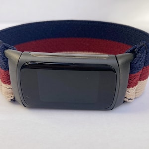 Elastic Fitbit charge 6/5 bands charge 6 Handmade Customized Boho hippie style New Pattern