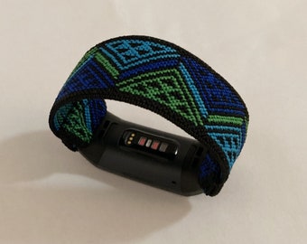 Elastic Fitbit charge 6 / 2/  3 / 4 /5  and Charge 6 elastic watch bands fits charge 2,3,4 ,5& 6  Handmade Customized Boho hippie style