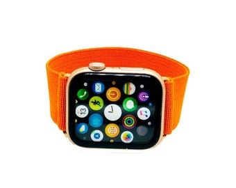 Elastic watch bands for Apple watch 38mm 40mm 41mm 42 mm and 44 mm 45mm 49 mmModels 1 - 11 , SE and Ultra 1 - 3  Watch Bands