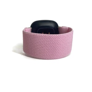 Fitbit Versa 4/3 /2/1 Fitbit Sense klockarmband Elastiskt band Fitbit Versa 3 Fitbit Sense armband rosa bild 3